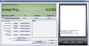 Multi-Phase calculations using the QCP.